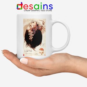 Frankenstein Anatomy Lesson White Mug Funny Monster