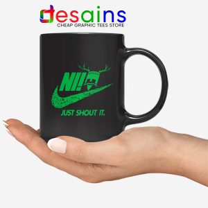 Knights Who Say Ni Mug Nike Just Shout It