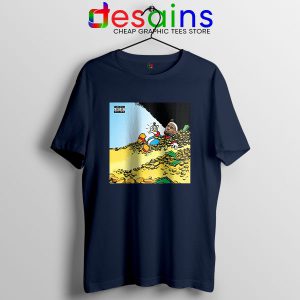 Mach Hommy X ThaGodFahim Navy T Shirt Dollar Menu 2