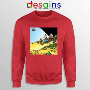 Mach Hommy X ThaGodFahim Red Sweatshirt Dollar Menu 2