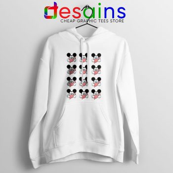 Mickey Mouse Flipping You Off Hoodie Disney Funny