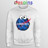 NASA Space Cookies Sweatshirt Funny Old Logo
