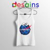 NASA Space Cookies Tank Top Funny Old Logo