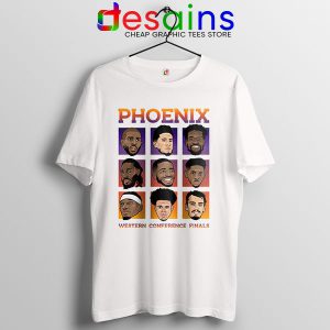 Phoenix Suns Roster 2021 T Shirt WCF NBA Merch