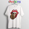Rolling Stones Tongue Leopard T Shirt Band Logo