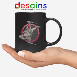 Star Wars B Wing Fighter Black Mug Rebel Alliance