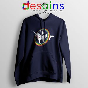 Stormtrooper Pride Rainbow Navy Hoodie Narwhal LGBT