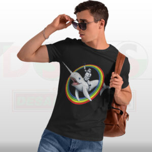 Stormtrooper Pride Rainbow T-Shirt Narwhal LGBT