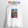 Tardis Blue Paint Japan Long Sleeve Tee Doctor Who