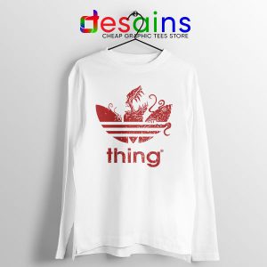 The Thing Outpost 31 Adidas White Long Sleeve Tee John Carpenter