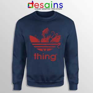 Thing Outpost 31 Adidas Navy Sweatshirt John Carpenter