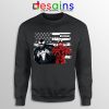 Venom 2 Flag Spider Sweatshirt Let There Be Carnage