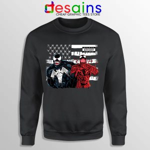 Venom 2 Flag Spider Sweatshirt Let There Be Carnage