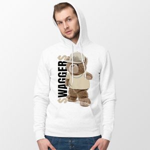 Air Jordan 4 Bear Swaggers White Hoodie Sneakers Clothes