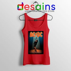 Best AC DC Hits Greatest Red Tank Top Let There Be Rocks