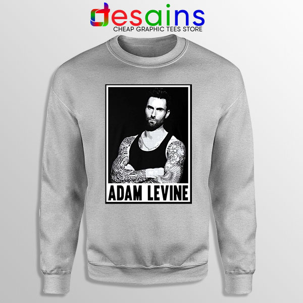 Best Adam Levine This Love Sport Grey Sweatshirt Maroon 5