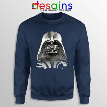 Best Darth Vader Paint Navy Sweatshirt Anakin Skywalker