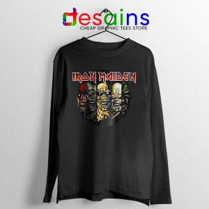 Best Iron Maiden Album Covers Long Sleeve Tee Heavy Metal