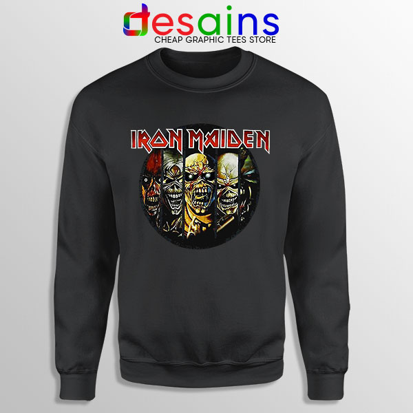 Best Iron Maiden Cover Art Sweatshirt Discography Albums
