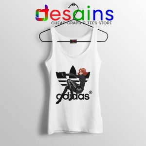 Best Natasha Romanoff Adidas White Tank Top Black Widow