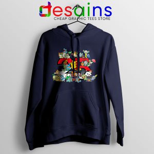 Best Pokémon Universe Navy Hoodie 25th Anniversary