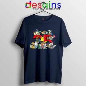 Best Pokémon Universe Navy T Shirt 25th Anniversary