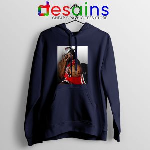 Best Three Point Jordan Navy Hoodie Legend NBA