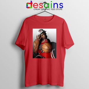 Best Three Point Jordan Red T Shirt Legend NBA