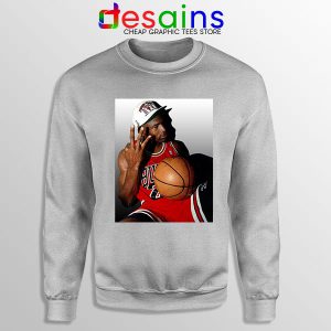 Best Three Point Jordan Sport Grey Sweatshirt Legend NBA