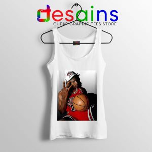 Best Three Point Jordan White Tank Top Legend NBA