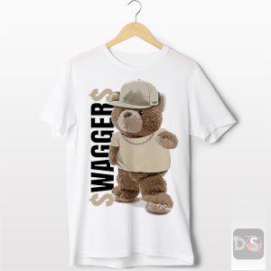 Buy Air Jordan 4 Bear Swaggers White T Shirt Sneakers Clothes