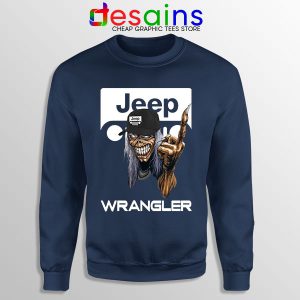 Buy Jeep Maiden Skull Navy Sweatshirt Wrangler Heavy MetalBuy Jeep Maiden Skull Navy Sweatshirt Wrangler Heavy Metal