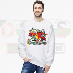 Celebrate 25 Years of Pokémon Sweatshirt