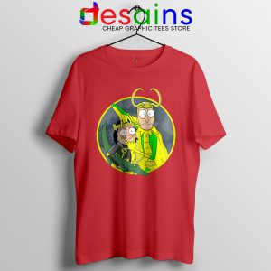 Classic Loki Rick Sanchez Red T Shirt Variant of Loki