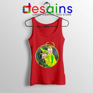 Classic Loki Rick Sanchez Red Tank Top Variant of TVA