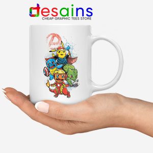 Cute Pokemon Avengers Mug Pokengers Hero