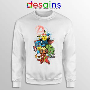 Cute Pokemon Avengers Sweatshirt Pokengers