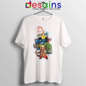 Cute Pokemon Avengers T Shirt Pokengers