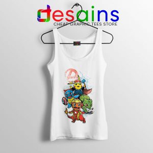 Cute Pokemon Avengers Tank Top Pokengers