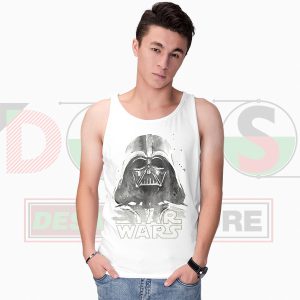 Darth Vader Brush Stroke Art Tank Top - Anakin Skywalker