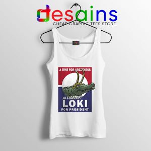 Funny President Loki God Tank Top Marvel Comics