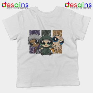 Glass Film Powerpuff Girls Kids Tee Cartoon Split