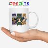 Glass Film Powerpuff Girls Mug Cartoon Split