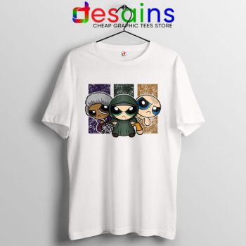 Glass Film Powerpuff Girls T Shirt Cartoon Split
