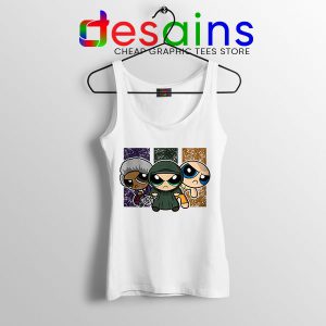 Glass Film Powerpuff Girls Tank Top Cartoon Split