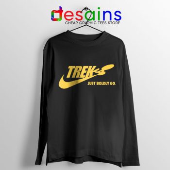Go Boldly Star Trek Long Sleeve Tee Nike Just Do It