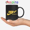 Go Boldly Star Trek Nike Mug Just Do It Logo