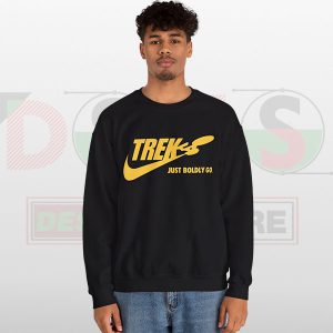 Go Boldly Star Trek Nike Sweatshirt - Movie Merch
