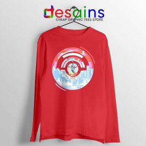 Go Fest 2021 Official Red Long Sleeve Tee Pokemon Game