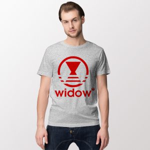 Hot Black Widow Marvel Adidas T Shirt Disney+